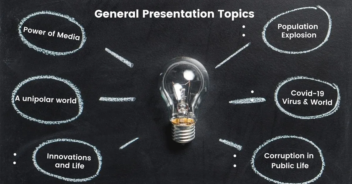 General Presentation For Topics
